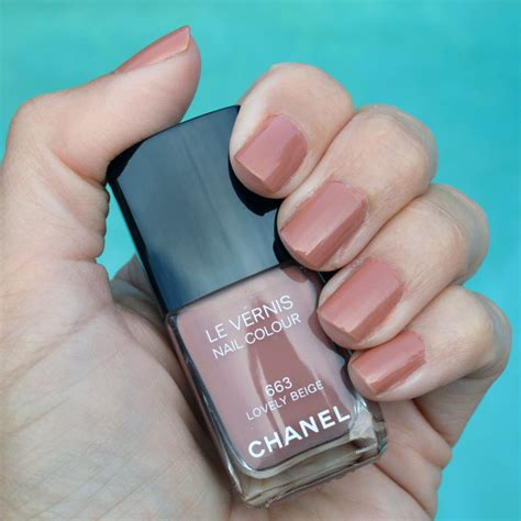 chanel afterglow nail varnish|chanel lovely beige nail polish.